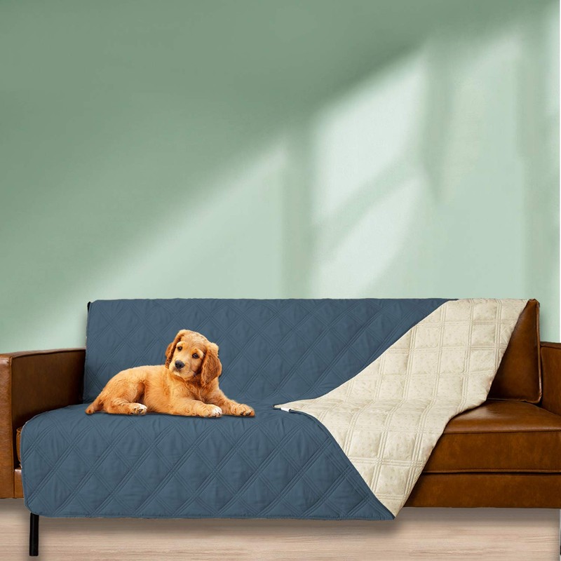 Ameritex Waterproof Dog Bed Cover Pet Blanket with Anti-Slip Back