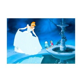 Home Decor 1950 'Cinderella's Reflection'(Wa - Poster, 24" x 36" (61cm x 92cm)