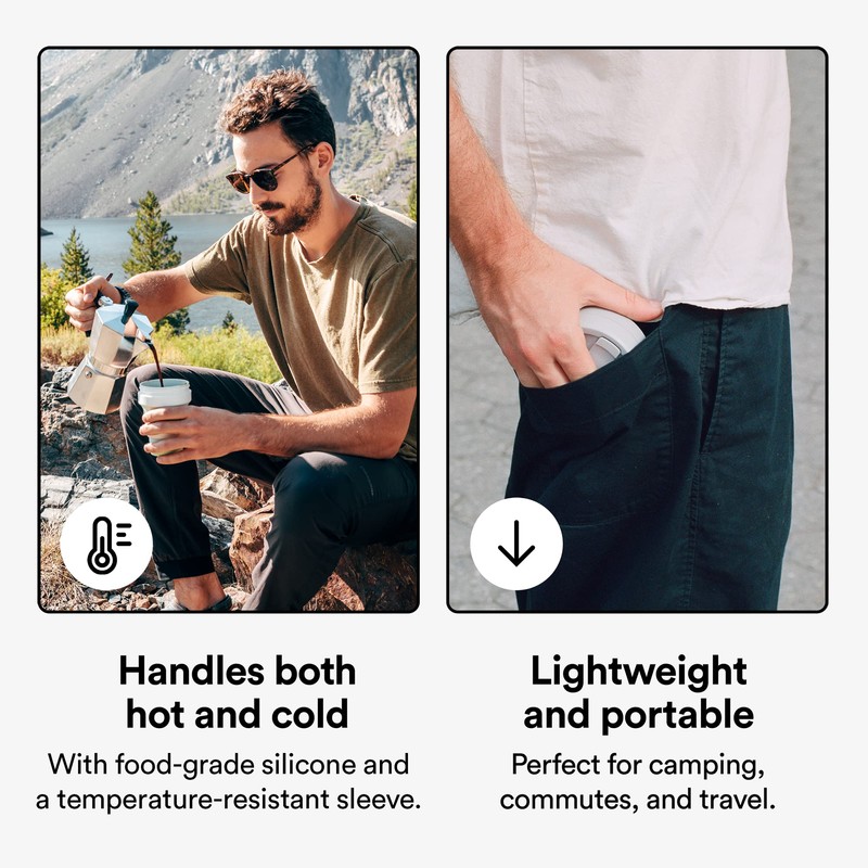 マインドアート ストージョ 折りたたみ タンブラー BIGGIE 355ml インク径90xH127mm 04001106