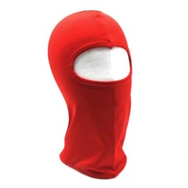 Sunblock Full Face Mask Red Golf Mask 2ea