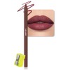 6 Colors Matte Lip Liner Pencils with Sharpener, Waterproof Long