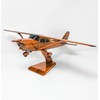 Cessna 182 Wood Model Airplane
