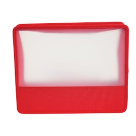 TRU RED Expanding Wallet, Zipper Closure, Letter Size, Assorted Colors, 3/Pack