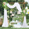 THATSRAD Pelmet Freehand Decoration Chiffon Curtain Wedding 70 x 550
