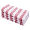 Italian Striped Napkins - Red