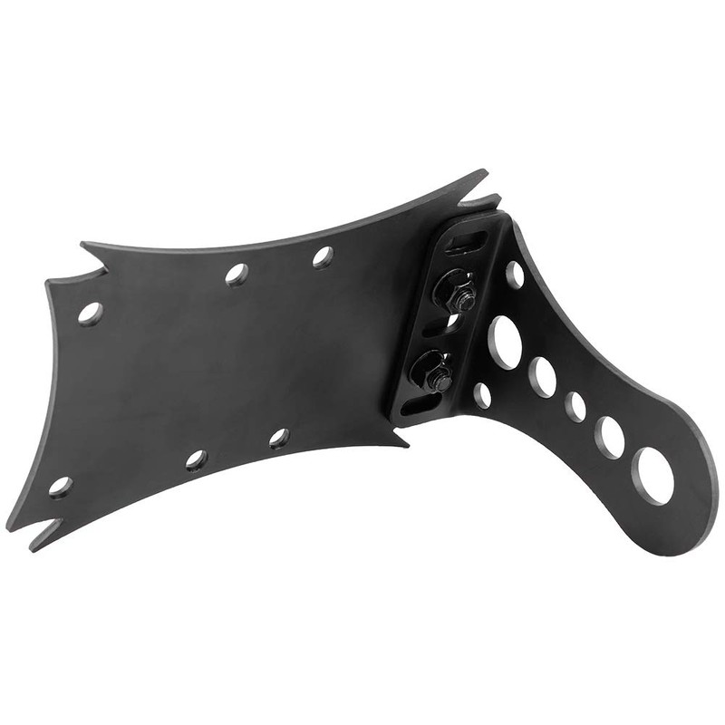 Motorcycle Retro Side Mount License Plate Tag Holder Bracket License