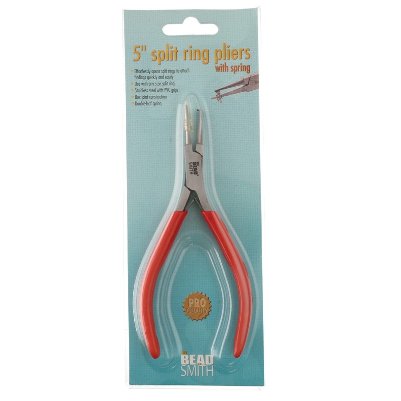 The Beadsmith Split Ring Pliers - Easily Opens Split Rings