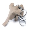 Yocipa Cute Bag Charm Genuine Leather Elephant Key Chain Leather