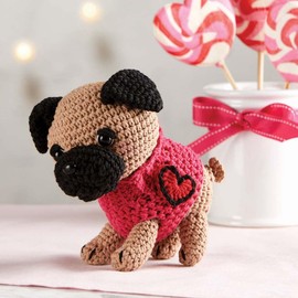 Herrschners Love Pug Crochet Kit
