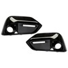 GXARTS 2PCS Black Left & Right Front Fog Light Covers
