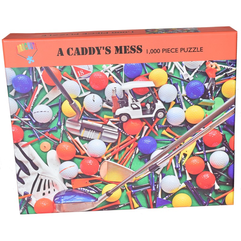 Parachute Puzzles A Caddy's Mess - Puzzle de 1000 piezas,