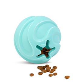 APODESS Interactive Dog Ball Treat Dispensing Dog Toys, Dog Puzzle Toys for Boredom to Keep Them Busy, Perfect for Fetch/Chewing/Training Treat Dispenser Toy for Medium/Large Dogs