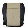 NLQR Front Driver Side Bottom Replacement Microfiber Leather Seat Covers