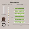 VIVOSUN Hydroponic Grow Kit, 54 Plant Sites 6 Food-Grade PVC-U