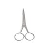 TITANIA Solingen beard scissors, straight, approx. 11.5 cm, pack of