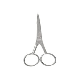 TITANIA Solingen beard scissors, straight, approx. 11.5 cm, pack of 1 (1 x 39 g)