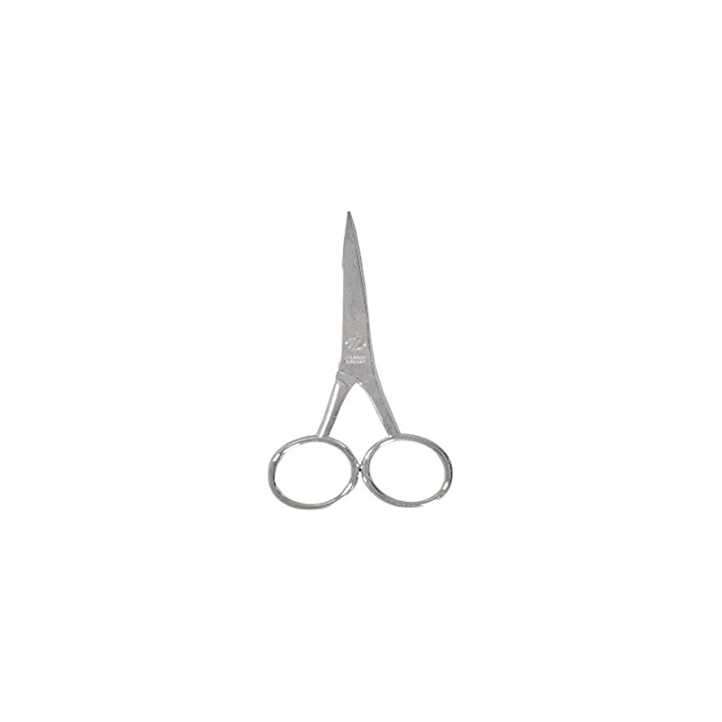TITANIA Solingen beard scissors, straight, approx. 11.5 cm, pack of