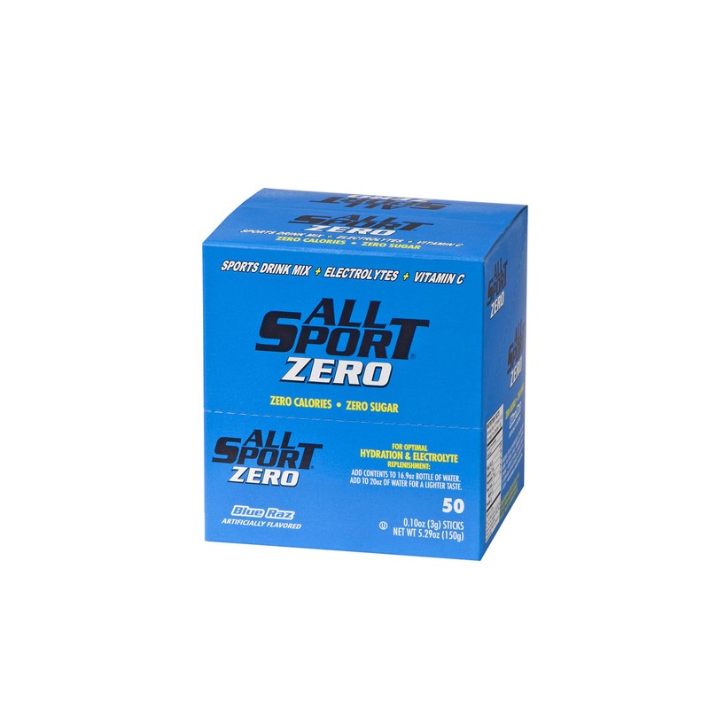 All Sport Powder Hydration Stick, Performance Electrolyte Drink Mix, Sugar