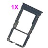 PHONSUN Replacement Single Sim Card Tray SD Slot Holder for