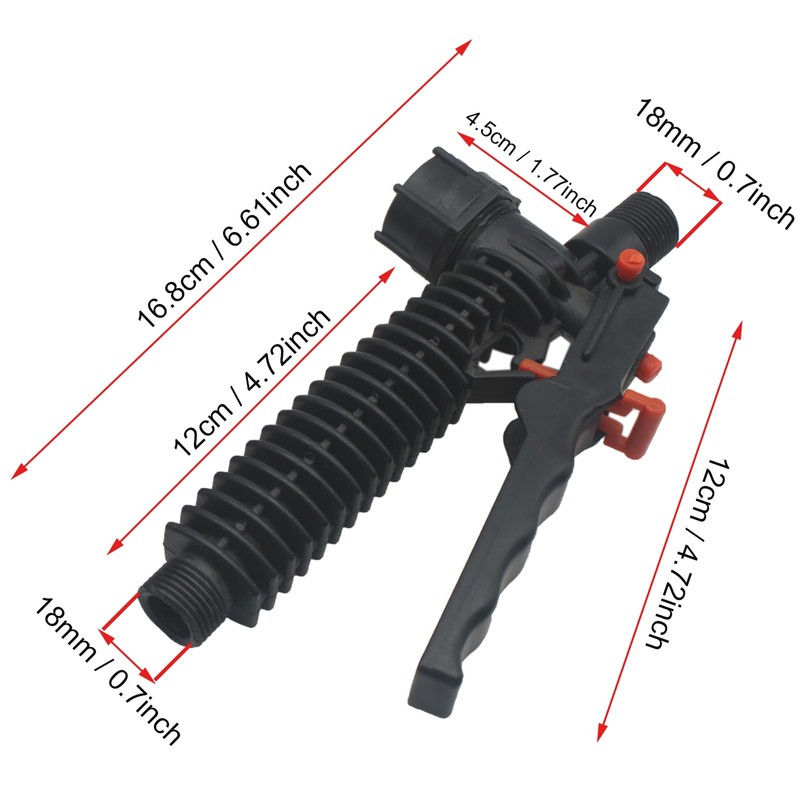 OZXNO 2 Pcs Replacement Handle for Sprayer Wand Plastic Sprayer