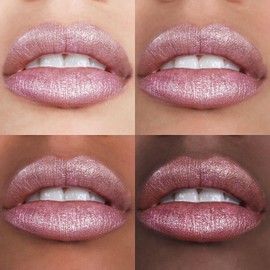 FOCALLURE Glisten Opal Shine Lipstick, High Impact Lip Color, Moisturizing Tinted Lip Balm, Lightweight & Hydrating Formula for Lip Care, FLOWER DANCE