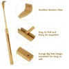 Back Scratcher, WOVTE Folding Bamboo Self Massager Tool for Itching