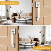 Probrico Heavy Duty Front Door Handleset, Modern Square Exterior Passage
