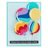 Spellbinders Color Block Balloons