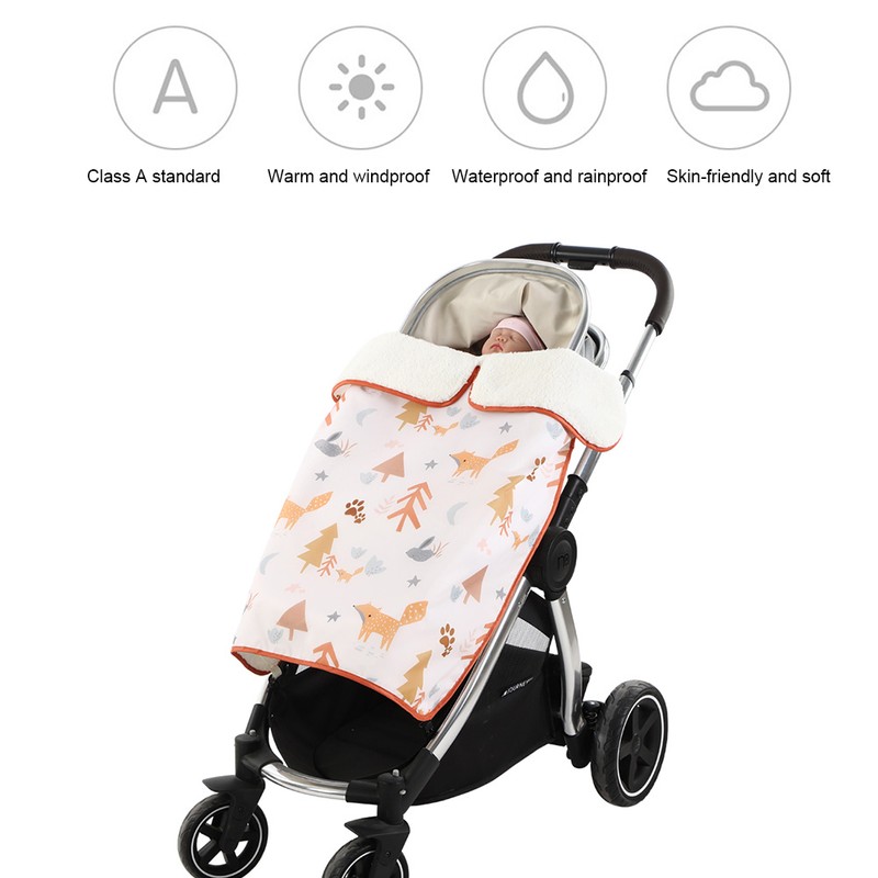 Baby Windproof Stroller Blankets Multifunctional Infant Pram Stroller Cover for