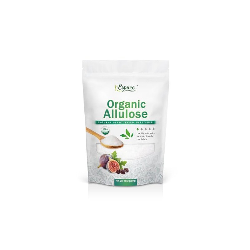 Espure Organic Allulose - USDA Certfied Organic, Low Calorie Sugar