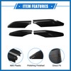 A ABSOPRO 4pcs Car Roof Rack Side Rails End Cover