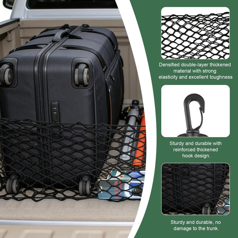 Cargo Net, 110 x 40 cm Adjustable Elastic Cargo Net