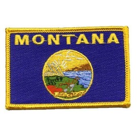 Montana Iron-on Embroidered Patch