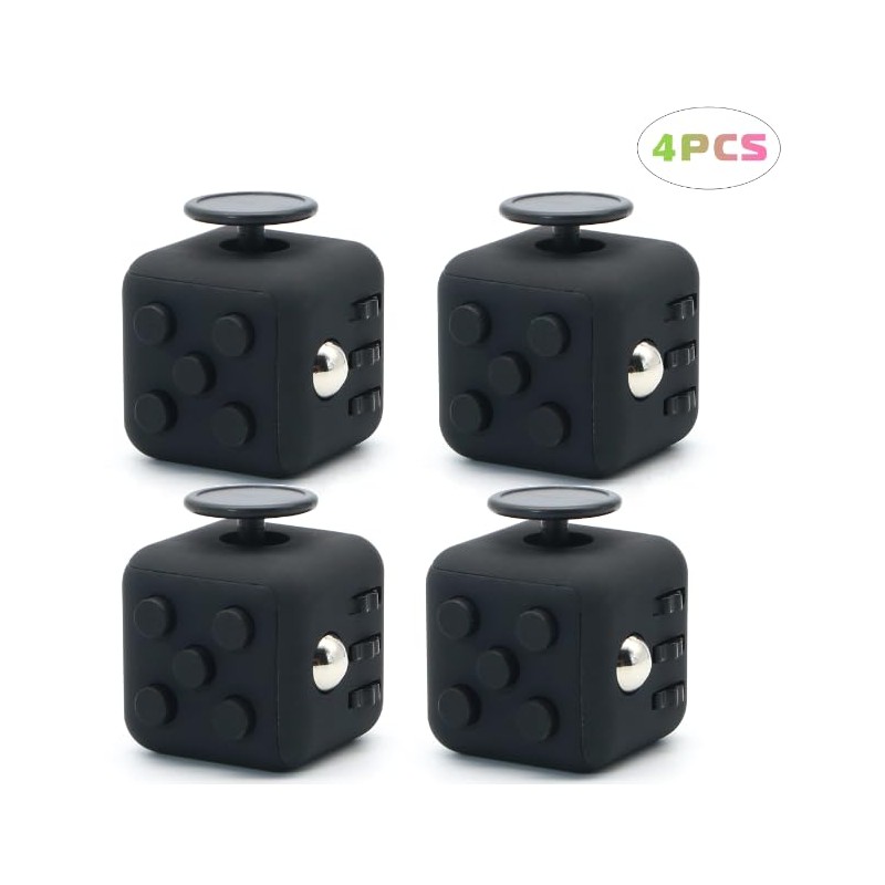 Appash Fidget Cube 4PCS Stress Anxiety Pressure Relieving Toy Great