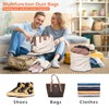 MISSLO Cotton Breathable Dust-proof Drawstring Storage Pouch Bag (Pack 3