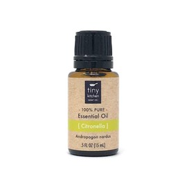Pure Citronella Essential Oil - Andropogon nardus (15 mL / .5 fl oz)
