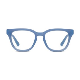 Peepers by PeeperSpecs Women's Nola Cat Eye Reading Glasses, Denim, 1.75