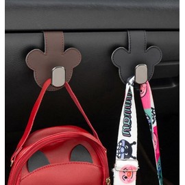 Car accessories hook pouch ring storage pocket 4 colors Passenger seat brown/FREE