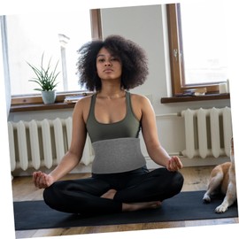 Baluue 3pcs Waist Support Brace Breathable Cotton Belt for Lower Back Pain Abdominal Warmth