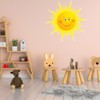 IMIKEYA Sun Wall Sticker Smiling Sun Wall Sticker Wall Decoration