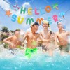 Cartel de "Hello Summer", decoraciones de fiesta de verano