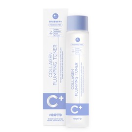 OOTD Beauty 콜라겐 플럼핑 데일리 진정 보습 토너 250ml Collagen Plumping Daily Soothing Moisturizing Toner 250ml