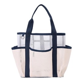 Large Beach Bag - Foldable Travel Cosmetic Pouch,Odor-Resistant Large Mesh Bag for Beach Camping Weekend Fishing Trip Vacation Picnic Outing Commuter Yoga