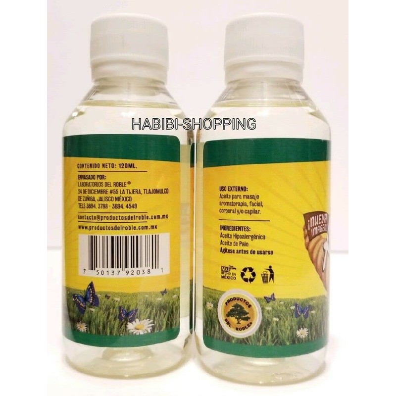 2X STICK OIL Massage Aromatherapy ACEITE DE PALO Para Masajes