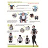 CdyBox Adjustable 4 Positions Baby Carrier 3D Backpack Infant Newborn