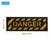 PATIKIL Reflective Danger Patch 1 x 3.5 Inch Pack of