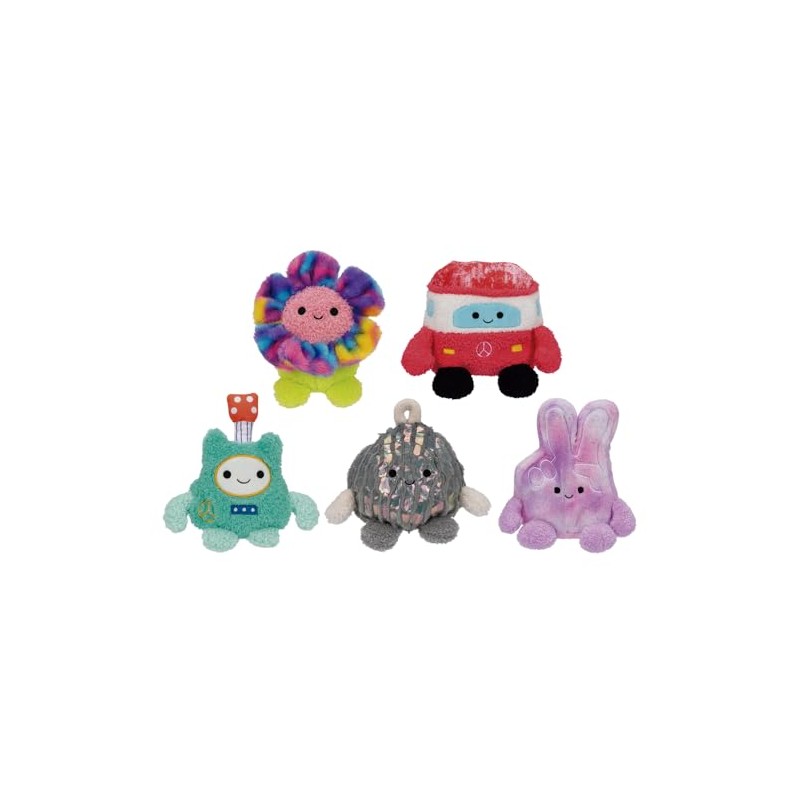 Jazwares Bumbumz Groovy Plush Toy, 12 cm, Various Models