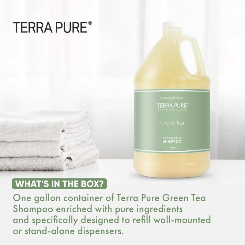Terra Pure Hotel Shampoo | 1 Gallon | For Hospitality