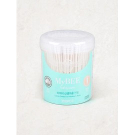DAISO Mybee Newborn Cotton Swab 300P