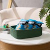 MiniArk Large Shallow Organizing Baskets 15x11x5.1 Inches - Rope Woven